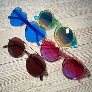 Colorful Sunglasses Set